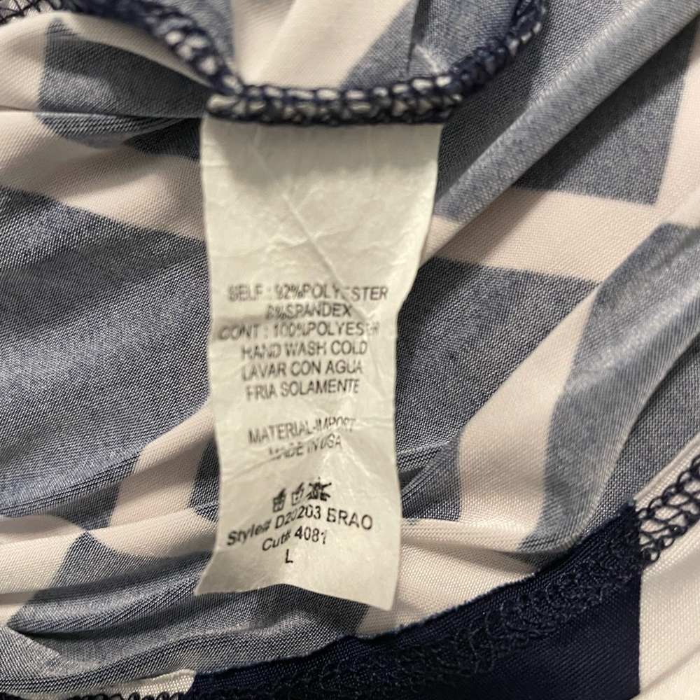 Jenny Boston Boutique Navy Maxi Dress Large View 2